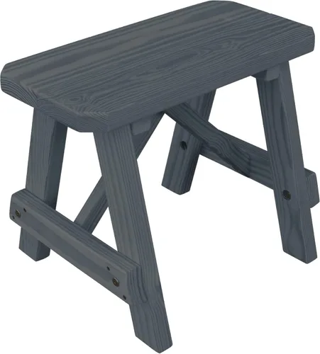 Miniatura 34 de Furniture Barn USA Banco tradicional de pino tratado a presión de 2 pies, tinte de cedro