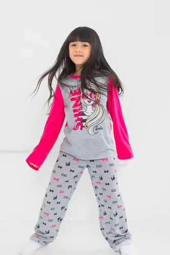 Miniatura 2 de Barbie Conjunto de pijama y pantalones para niñas pequeñas a grandes