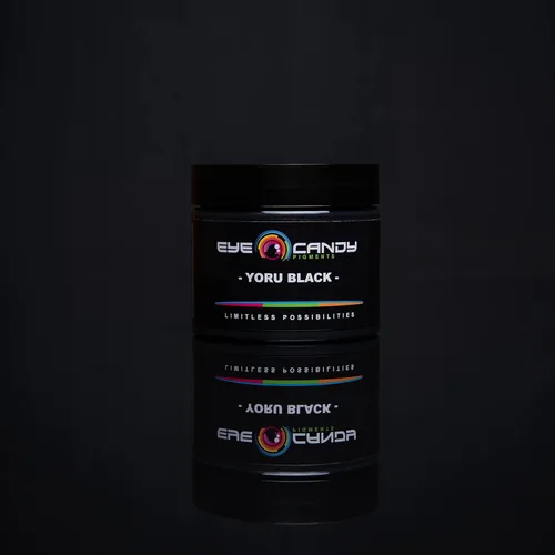 Miniatura 7 de Eye Candy Pigments Premium - Polvo de mica negra Yoru Black (0.88 oz), para epoxi, resina, jabón, pintura, carpintería, vertido acrílico, bombas