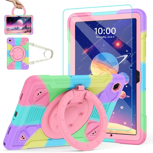 Miniatura 12 de Funda para tableta con función de atril, correa de mano y correa para el hombro (funda para iPad 2/3/4)