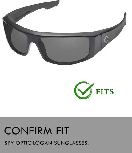 Miniatura 3 de Raydi Lentes de repuesto de policarbonato para gafas de sol rectangulares Spy Optic Logan