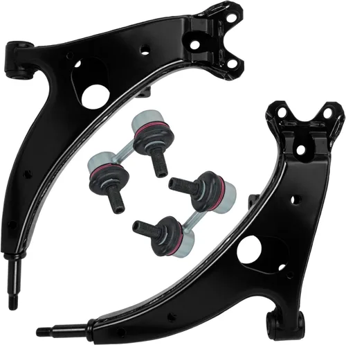 Miniatura 166 de Detroit Axle - Kit de 4 brazos de control delanteros para Ford Mustang 05-10, 2 brazos de control inferiores, 2 puntales 2005 2006 2007 2008 2009