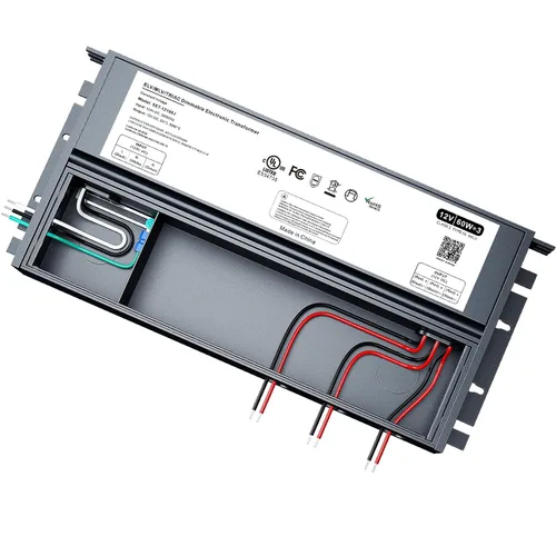 Miniatura 28 de Controlador LED regulable de 60 W y 12 V para regulador Lutron y Leviton, transformador de fuente de alimentación de CA a CC triac/ELV/MLV para tira