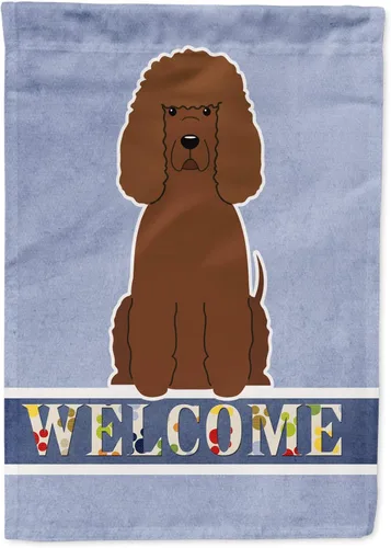 Miniatura 174 de Caroline's Treasures BB5622GF Airedale - Bandera de bienvenida para jardín, bandera decorativa para patio, exteriores, patio, parterres
