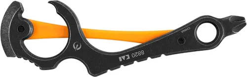 Miniatura 2 de Kershaw Downforce - Llavero multifunción, naranja, llavero con abrebotellas, destornillador Phillips y cabeza plana, mini barra de palanca y agujero