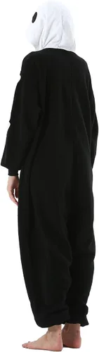 Miniatura 6 de DarkCom Pijama de una pieza de animal para mujer y hombre, disfraz de Halloween, ropa de dormir de Navidad