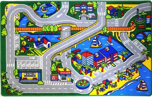 Miniatura 20 de Abc Shapes tapete para niño con diseño de letras para aprendizaje del alfabeto, Nylon