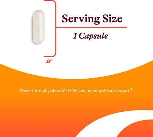 Miniatura 3 de Seeking Health L-5-MTHF, apoya la metilación saludable, suplemento de folato de metilo de fácil absorción, suplemento de apoyo MTHFR, 1,700 mcg