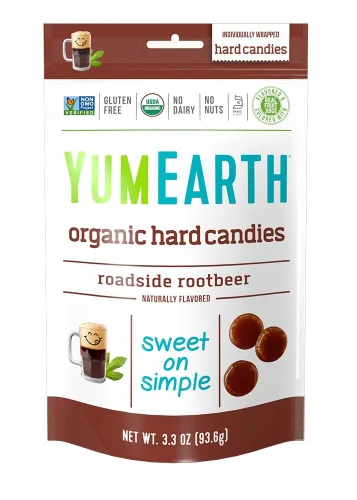 Miniatura 13 de YumEarth Gotas de frutas orgánicas, caramelos duros naturales con sabor variado, dulces de frutas para niños, aptos para alérgicos, sin OMG, sin