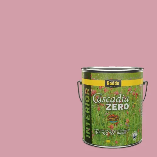 Miniatura 52 de Rodda Paint CASCADIA ZERO - Pintura satinada e imprimación para interiores en uno, 1 galón, Lady Flower Flor de señora