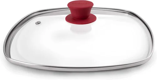 Miniatura 14 de Cuisinel Tapa de cristal – 6 pulgadas – Compatible con Lodge – Funda de repuesto templada totalmente montada – Apto para horno para sartenes – Para