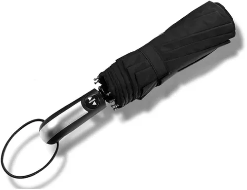 Miniatura 4 de NEEARI Paraguas UV resistente al viento compatible con Volvo 10 varillas, paraguas automático de apertura y cierre, secado rápido, impermeable