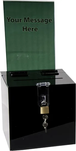 Miniatura 4 de SBB Squared Urnas, Transparente