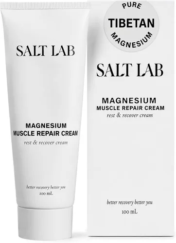 Loción de magnesio – Crema reparadora muscular con manteca de karité para aliviar el dolor muscular y articular, fórmula ligera no grasa, perfumada