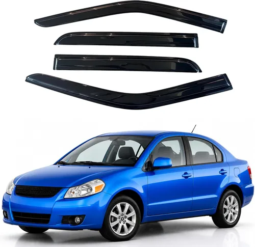 Miniatura 194 de Visor para ventana IG para Hyundai Venue 2020-2023, protector contra la lluvia, adhesivo extra duradero, deflector de viento para lado