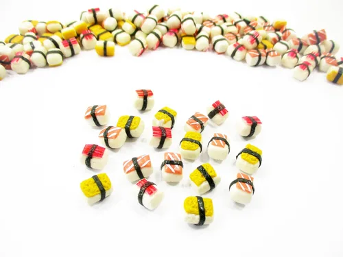 Miniatura 2 de Casa de muñecas Comida 10 Japonés Sushi Nigiri Miniature Food 14991