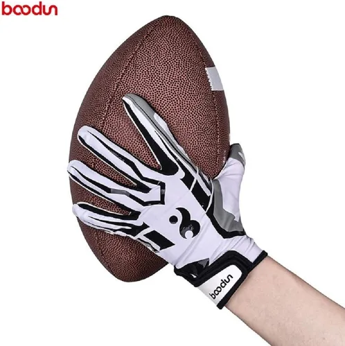 Miniatura 8 de Guantes deportivos de bateo de béisbol/sóftbol súper agarre para adultos y jóvenes Blanco