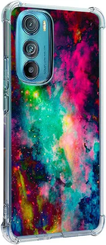 Miniatura 12 de Funda para Motorola Edge 2022, colibrí, mariposa, flores, protección contra caídas, a prueba de golpes, TPU de cuerpo completo, funda protectora