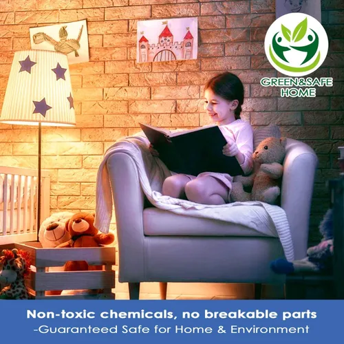 Miniatura 4 de Yochoice Paquete de 12 bombillas LED A19, bombillas LED equivalentes a 100 W, luz blanca cálida de 2700 K, bombillas E26 Edison con base de tornillo