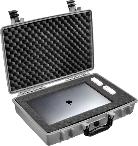Eylar Funda rígida protectora mediana de 20 pulgadas para portátiles, cámaras, herramientas y equipos con inserciones de espuma impermeables IP67,