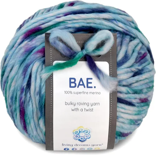 Miniatura 13 de BAE by Living Dreams - Ovillo de lana tierno, fuerte y súper suave para los tejidos de invierno junto a la piel. Hilo de lana merino 100% extrafino