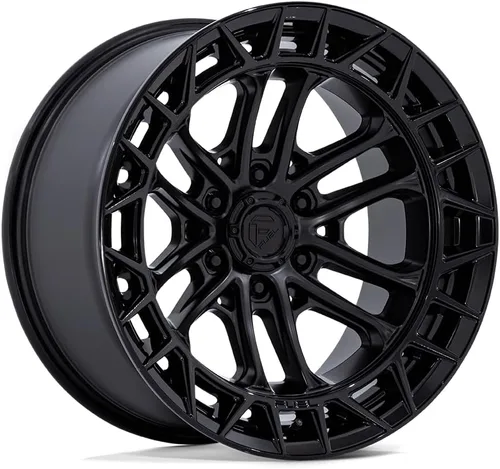 FUEL OFF-ROAD FC874 Celsius 17X9, 6X5.5, 5.04, 0.039 in negro mate con labio negro brillante - FC874MB17906801