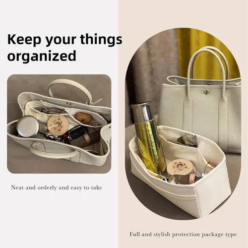 Miniatura 8 de DGAZ Organizador de bolso sedoso, organizador de bolsos de lujo y bolso de mano, organizador de bolsas Simplicity para fiestas de jardín 3036 bolsas