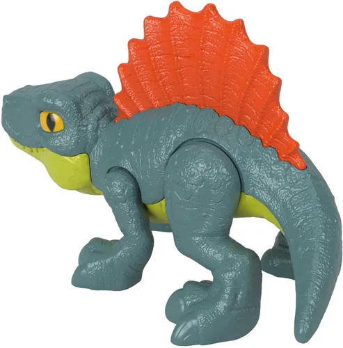 Miniatura 3 de Imaginext Figura de inicio de Baby Dinosaur Story ~ Dimetrodon ~ Inspirada en Jurassic World Dominion ~ Aproximadamente 3 pulgadas de largo ~ Edades