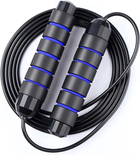 Miniatura 12 de Redify Cuerda de saltar, cuerdas de saltar para fitness, para mujeres, hombres y niños, cuerda de salto de velocidad para entrenamiento