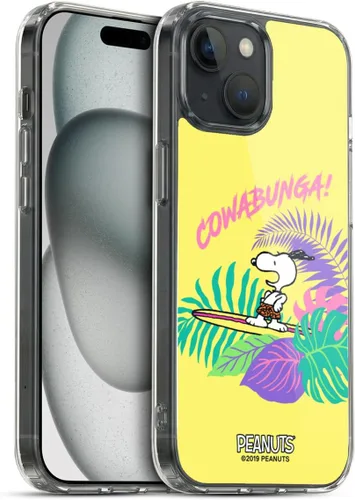 Miniatura 171 de Head Case Designs Peanuts Tropical Surf Snoopy Aloha Disco Gel Funda con licencia oficial [protección de grado militar] compatible con Apple iPhone
