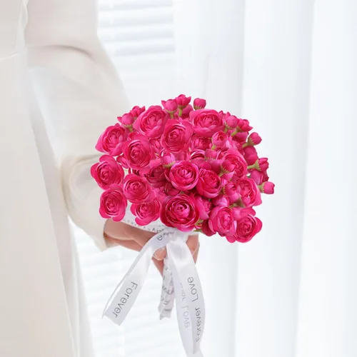 Miniatura 4 de ASTRYAS Ranunculus Flores artificiales, 18 piezas de seda sintética de color rubor, mini ranúnculo, flores falsas para relleno de boda para ramos