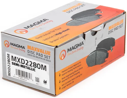Miniatura 4 de MAGMA MaxValue MXD2280M Pastillas de freno semimetálicas, traseras
