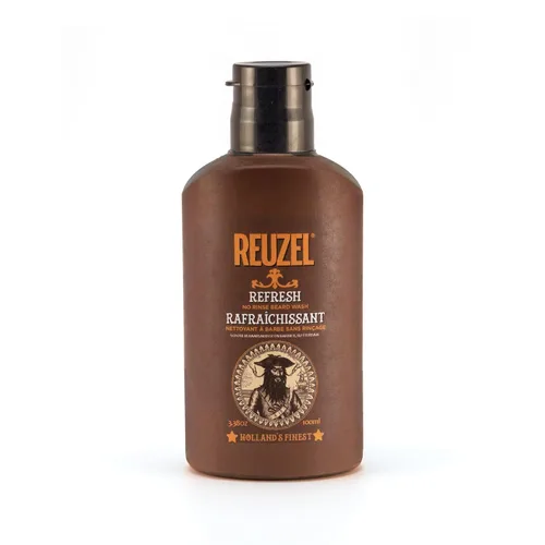 Reuzel Refresh - Lavado de barba sin enjuague, para hombre, 6.8 fl oz