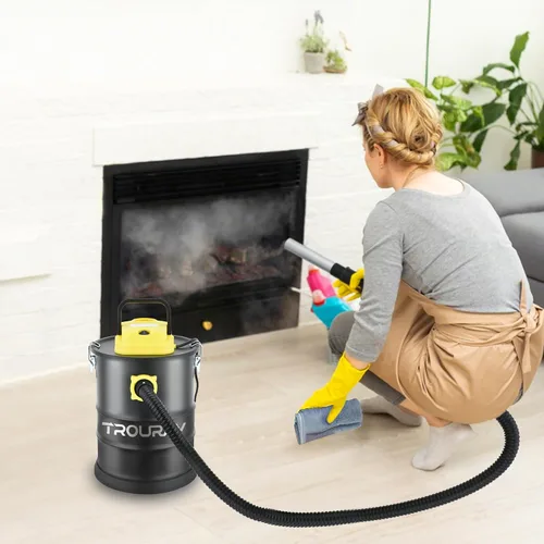Miniatura 4 de Aspiradora de cenizas para chimenea, 2.6 galones, resistente al calor, ligera, con potente soplado de succión de 800 W para chimeneas, tostadores