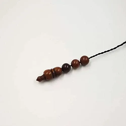 Miniatura 3 de Natural Wood Cook Tasbih Man's Misbaha - Cuentas de oración para hombre, 33 cuentas, 2 tamaños, rosario (0.394 in x 33 cuentas)