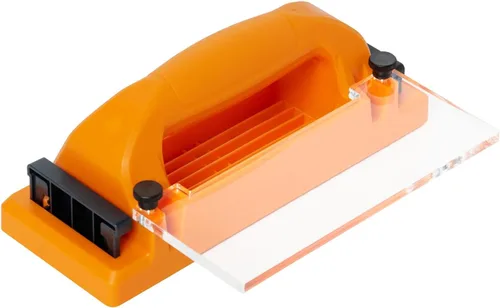 Miniatura 10 de POWERTEC Bloque de empuje para sierra de mesa, 2 unidades, mango ergonómico con almohadilla antideslizante para sierra de mesa, mesa de enrutador