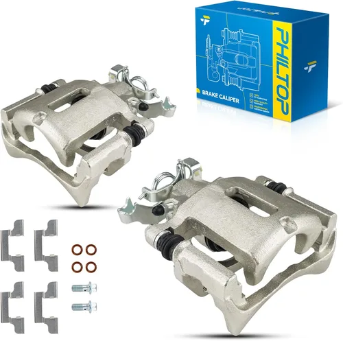 Miniatura 24 de PHILTOP Pinza de freno delantera derecha compatible con S10 RWD 1982-2003, Sonoma RWD 1991-2003, Camaro 1982-1992, Firebird, 1983-1994 S10 Blazer