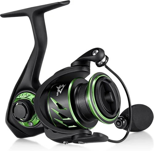 Piscifun Carretes Giratorios Viper X, Fibra de Carbono 33 Libras de Arrastre Máximo, 10+1 BB Blindados, Carrete de Pesca Giratorio de Agua Salada y