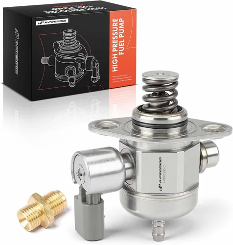 A-Premium Bomba de combustible de alta presión de inyección directa con pernos compatible con Volkswagen Jetta, Passat, Tiguan, Beetle, CC, Eos, GTI