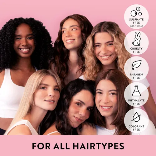Miniatura 2 de LatinUs Beauty, Colección Completa: Shampoo + Acondicionador + Tratamiento + Crema de peinar para Cabello Sano con Keratina Vegana e Ingredientes