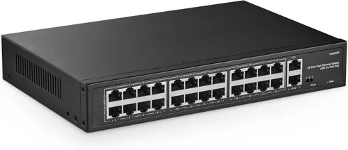 Miniatura 9 de Conmutador PoE Gigabit de 6 puertos, 4 POE+, 1 enlace ascendente, 1 SFP, IEEE802.3af/at, máx. 65W, VLAN y PoE Extend 820.2 ft, conmutador Ethernet