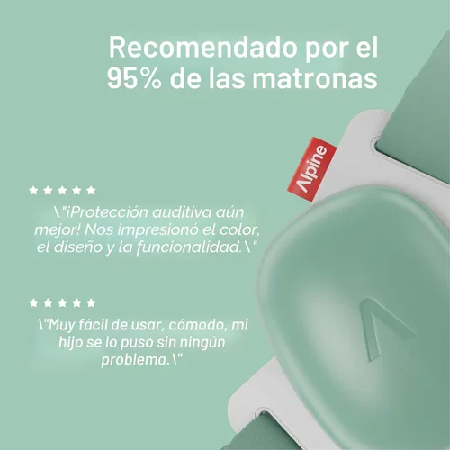 Miniatura 5 de Alpine Muffy Baby Comfort - Protege la audición para bebés y niños pequeños - Certificado CE y ANSI - Diadema para un ajuste seguro y comodidad