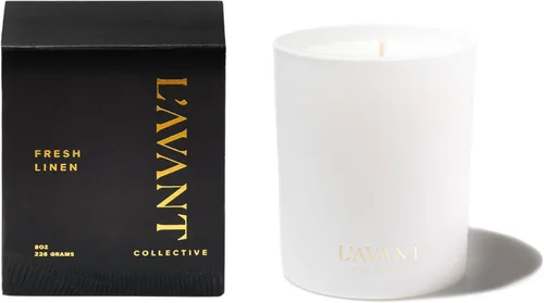 Miniatura 10 de L'AVANT Collective Ambre Santal - Vela perfumada de lujo, cera de soja y coco, no tóxica, 40 horas de tiempo de combustión, vela para decoración