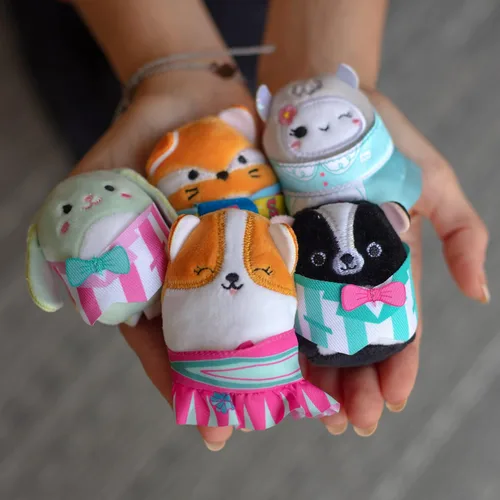 Miniatura 2 de Squishmallows Squishville Series 6 – Paquete surtido de 2 – Mini peluche y accesorios – Kellytoy oficial – Los estilos pueden variar – Gran regalo