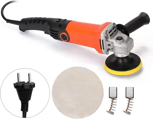 Miniatura 2 de Máquinas pulidoras eléctricas de 1200 W, pulidora eléctrica de 8000 rpm, velocidad ajustable, máquina pulidora de cera para automóvil, muebles