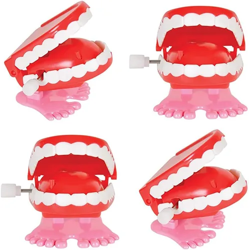 Miniatura 10 de The Dreidel Company Juguetes de dientes que muerden y parlotean los dientes para niños, recuerdos de fiesta de cumpleaños, regalos novedosos