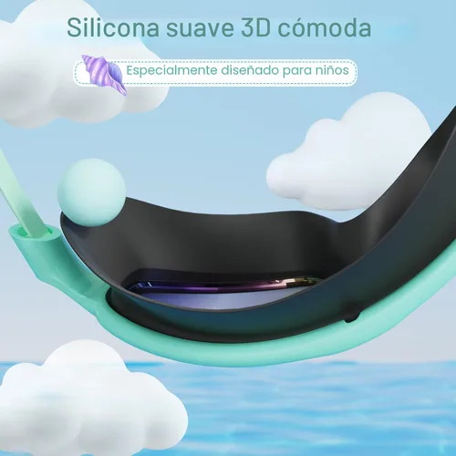 Miniatura 4 de VegoVia - Paquete de 2 gafas de natación para niños, gafas de natación antivaho con protección UV, de visión amplia, para niños de 3 a 15 años