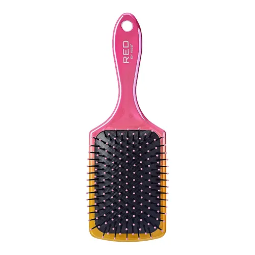 Miniatura 8 de RED by Kiss Cepillo desenredante para hombres, mujeres y niños. Cepillos desenredantes de carbón de cristal para cabello grueso, rizado, natural