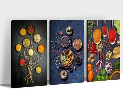 Miniatura 43 de Arte de pared de comedor y cocina, arte moderno para pared, cuadros para cocina y comedor, arte de pared de copas de vino tinto, arte de pared