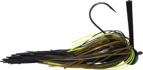 Miniatura 10 de Buckeye Lures Plantilla de fregona de fútbol con zócalo de goma viva, protector de malezas y cebo Cebo de pesca duradero resistente a las virutas